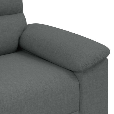 2-personers sofa 120 cm stof mørkegrå