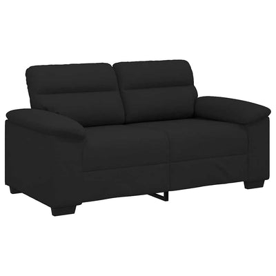 2-personers sofa 120 cm stof sort